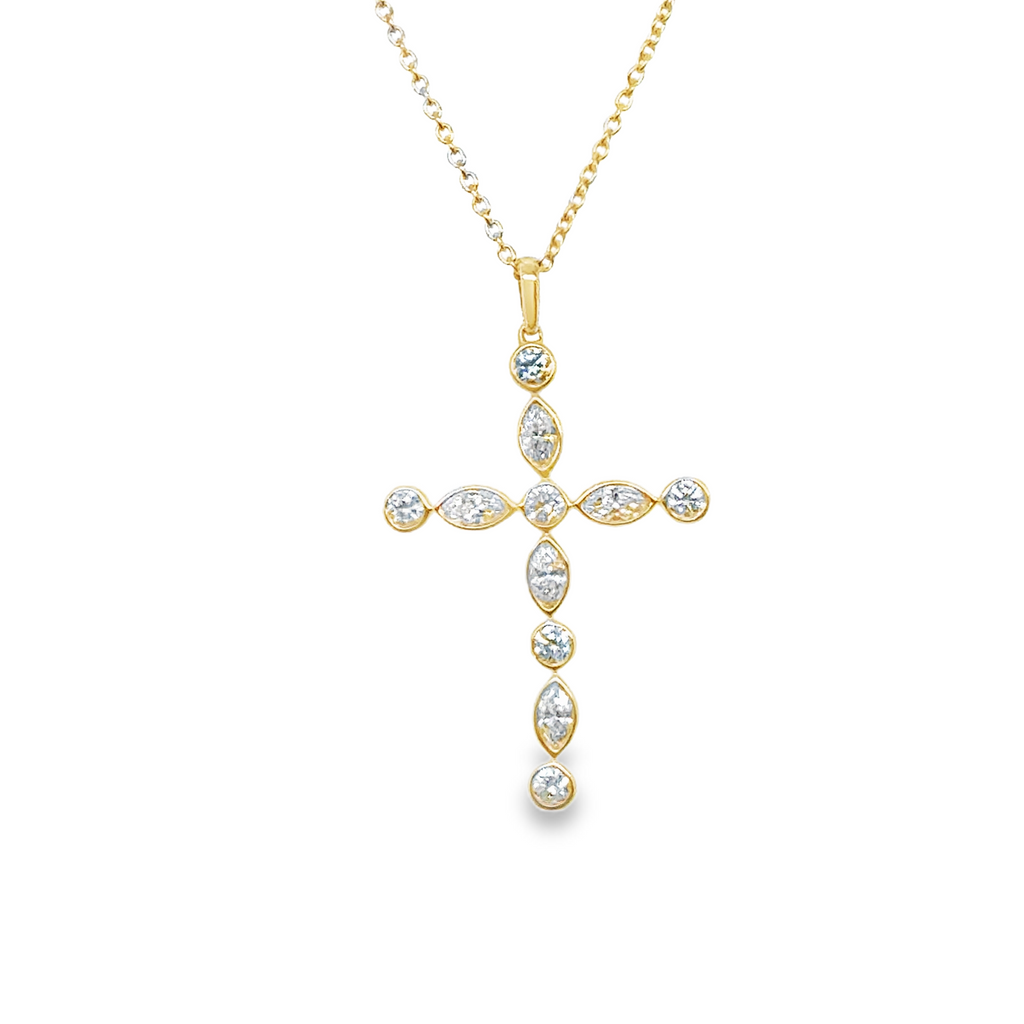 Lab Diamond Pendants/ Necklace