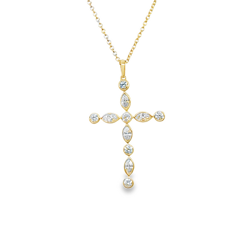 Lab Diamond Pendants/ Necklace