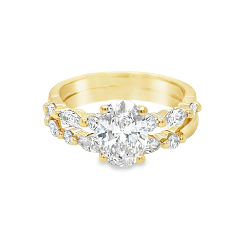 Diamond Wedding Set