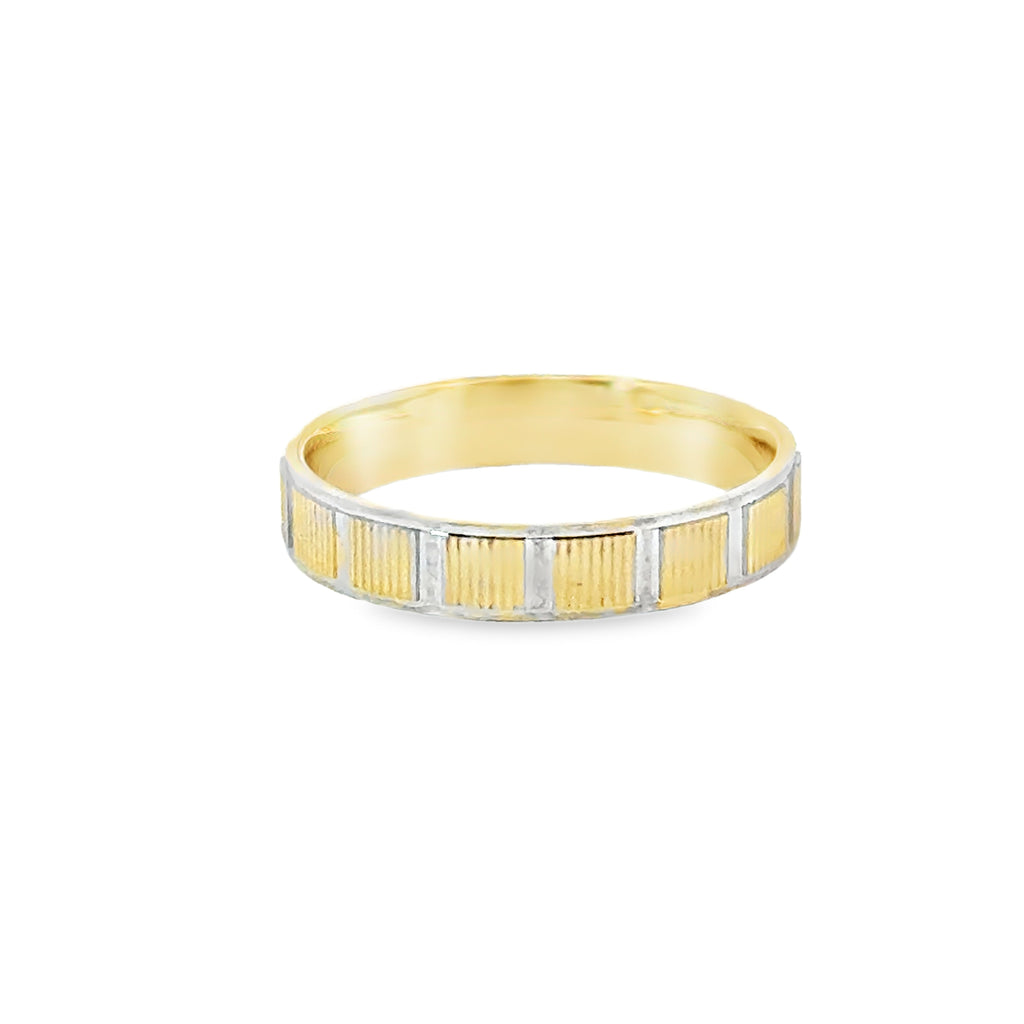 Precious Metal (No Stones) Wedding Bands  -  Men'