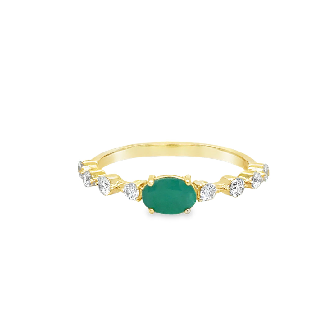 Colored Stone Rings  -  Women'