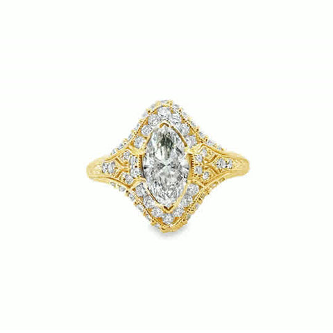 Lab Engagement Ring