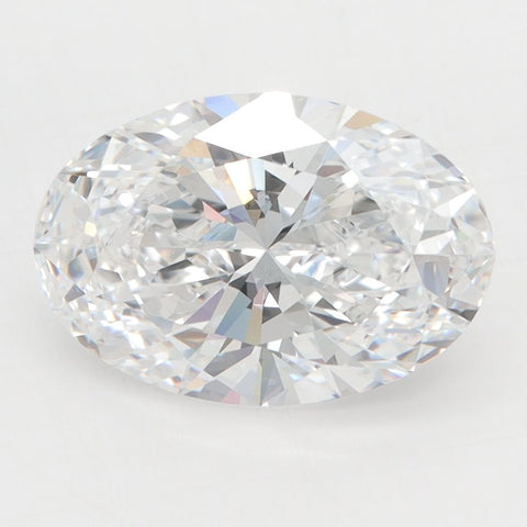 3.00 Carat D-VVS2 Oval Lab Diamond