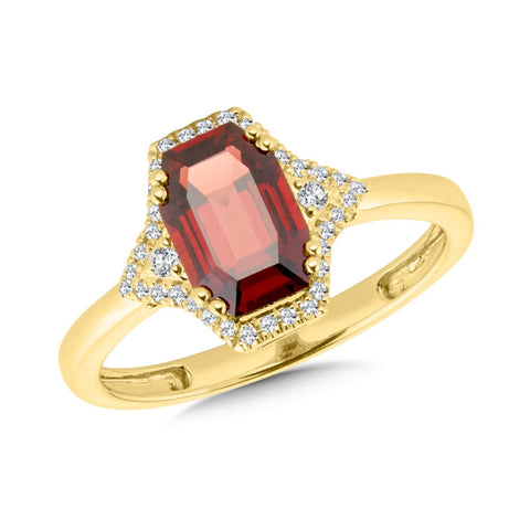 Colored Stone Rings  -  Women'
