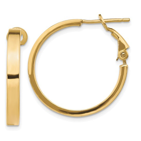 Precious Metal (No Stones) Earring