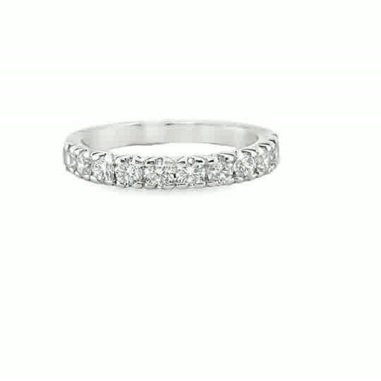 Lab Diamond Wedding Band