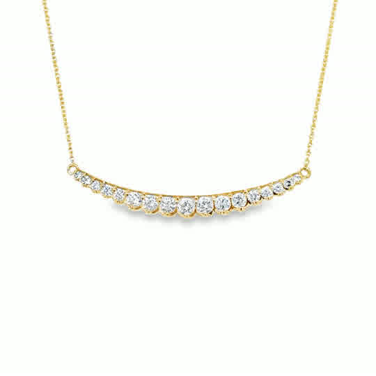 Lab Diamond Pendants/ Necklace