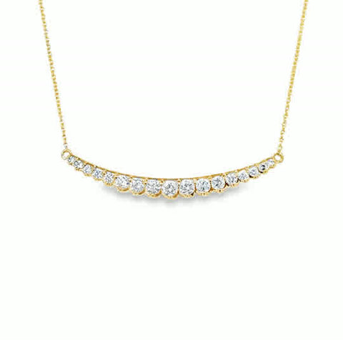 Lab Diamond Pendants/ Necklace