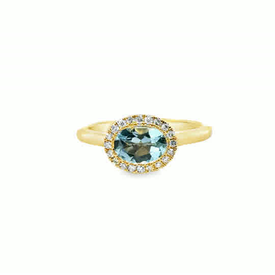 Colored Stone Rings  -  Women'