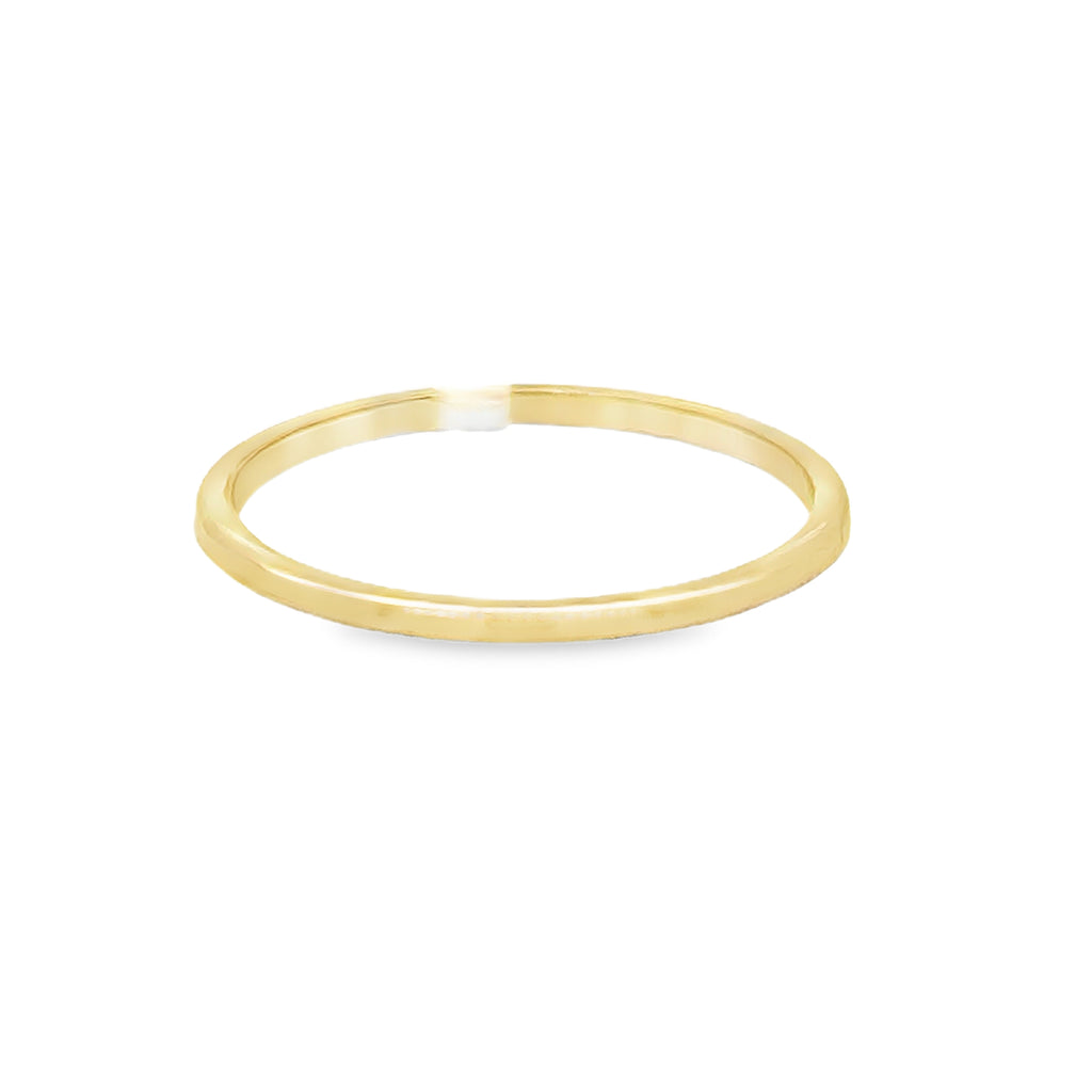 Precious Metal (No Stones) Wedding Bands  -  Women'