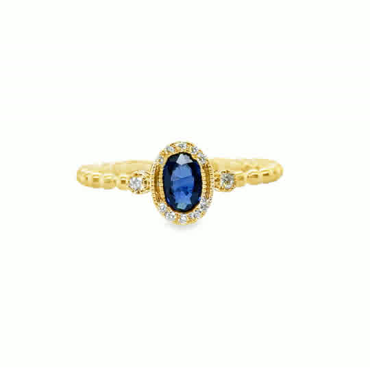 Colored Stone Rings  -  Women'