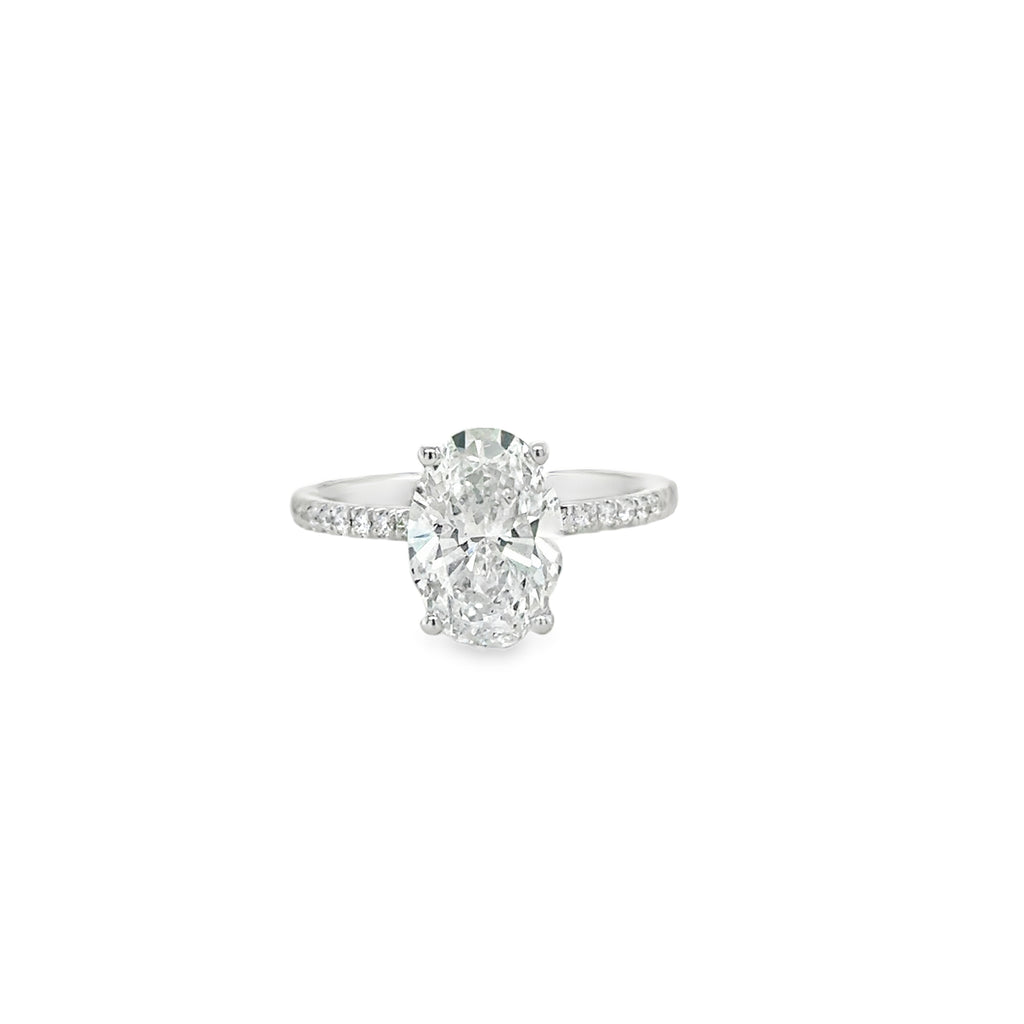 Lab Engagement Ring