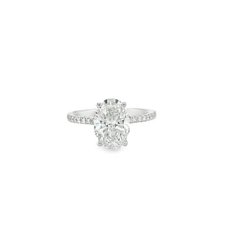 Lab Engagement Ring