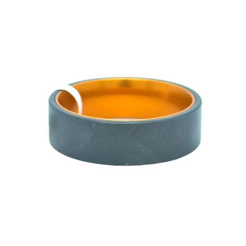 Precious Metal (No Stones) Wedding Bands  -  Men'