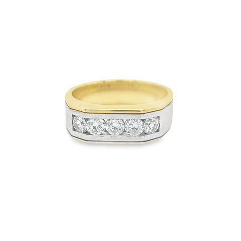 Diamond Wedding Bands - Men'