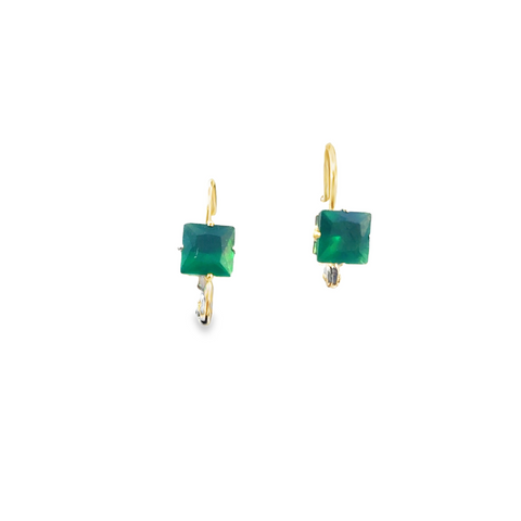 Colored Stone Earring