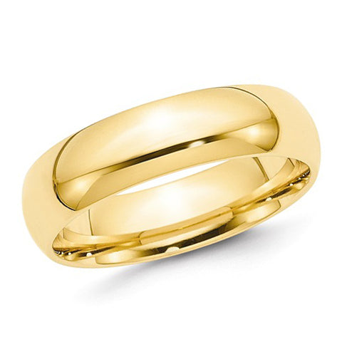Precious Metal (No Stones) Wedding Bands  -  Men'
