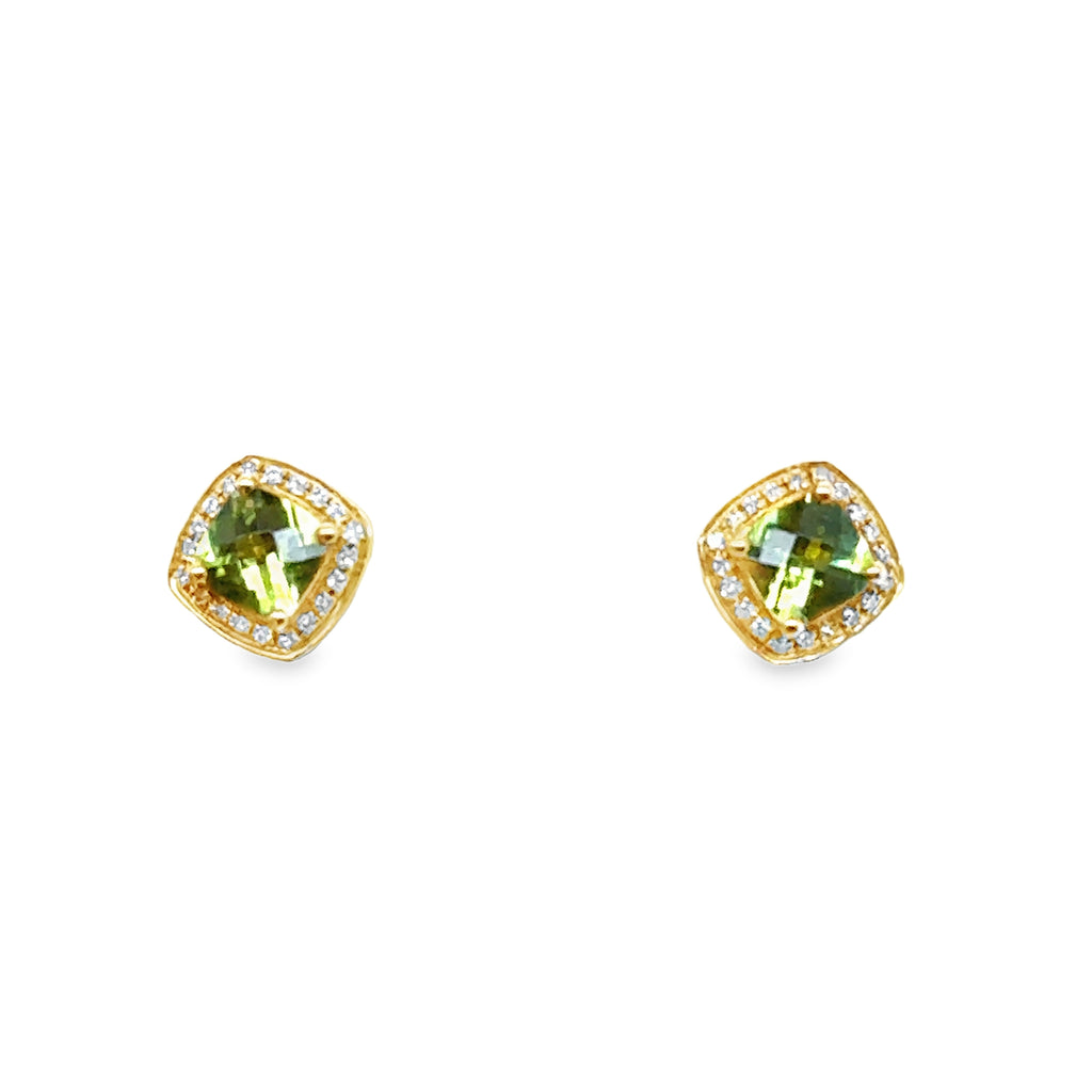 Colored Stone Earring