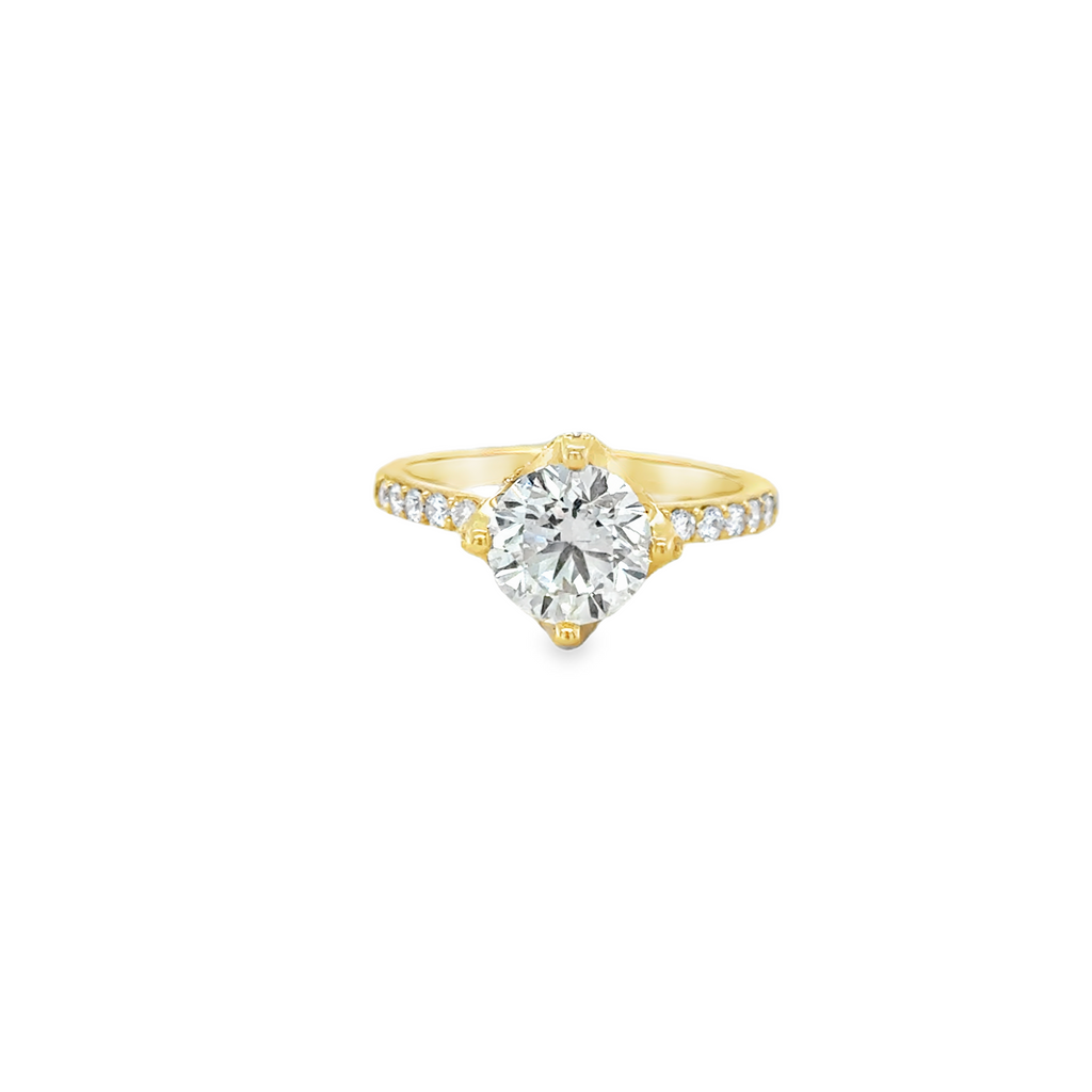 Lab Engagement Ring