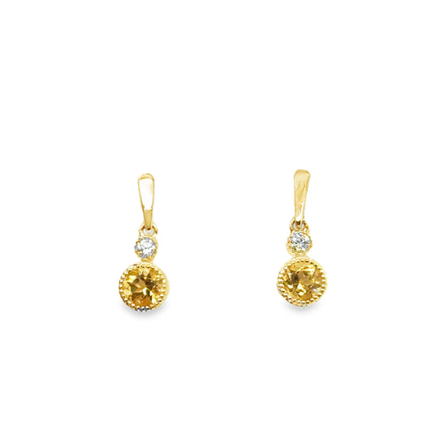 Colored Stone Earring