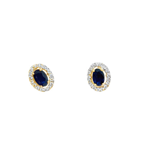 Colored Stone Earring