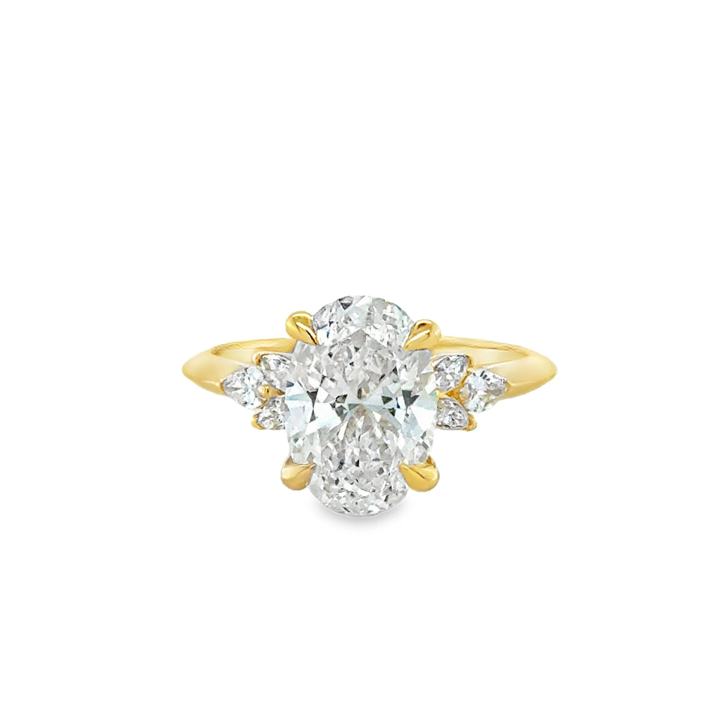 Lab Engagement Ring