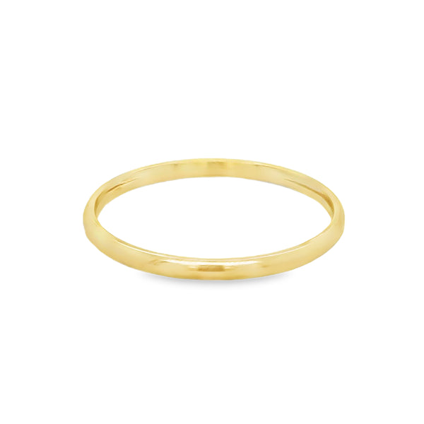 Precious Metal (No Stones) Wedding Bands  -  Men'