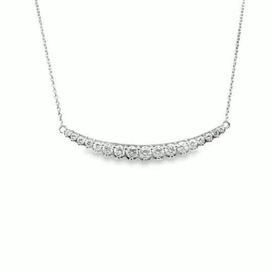 Lab Diamond Pendants/ Necklace