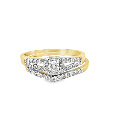 Diamond Wedding Set