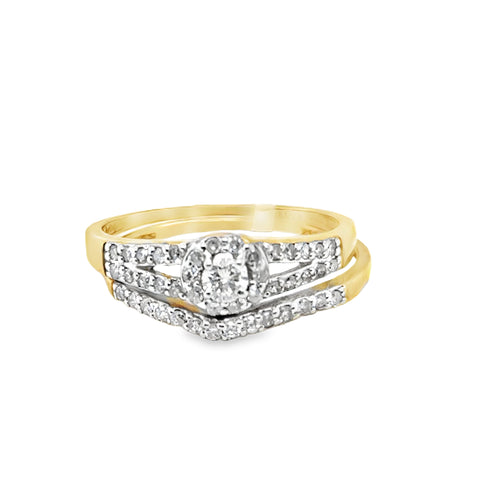 Diamond Wedding Set