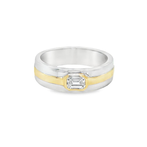 Diamond Wedding Bands - Men'