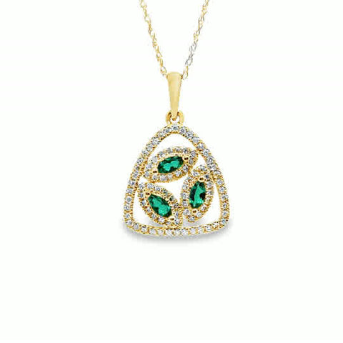 Colored Stone Pendant
