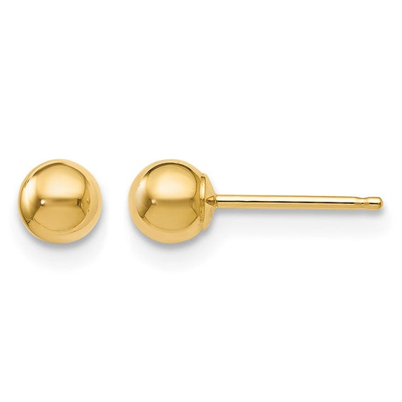 Precious Metal (No Stones) Earring