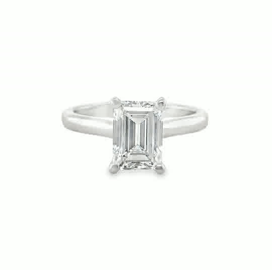 Lab Engagement Ring