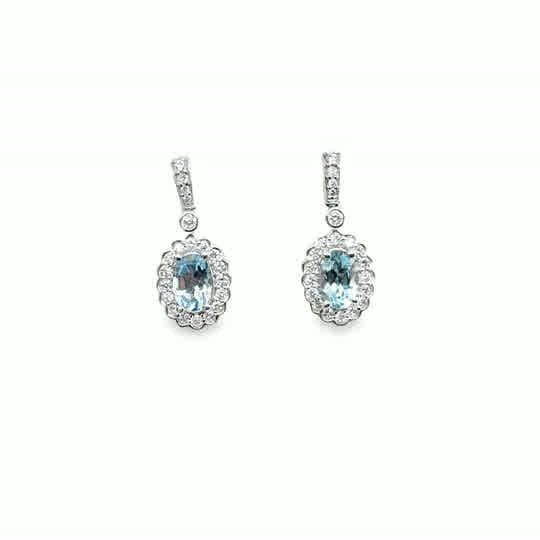 Colored Stone Earring