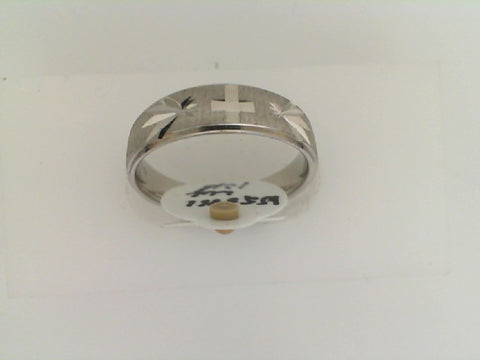 Precious Metal (No Stones) Wedding Bands  -  Men'