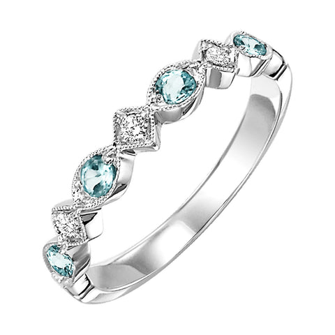Colored Stone Rings  -  Women'