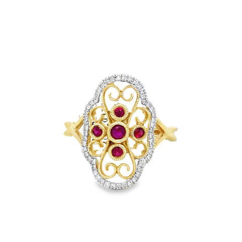 Colored Stone Rings  -  Women'