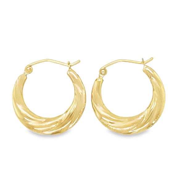 Precious Metal (No Stones) Earring