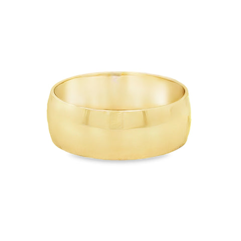Precious Metal (No Stones) Wedding Bands  -  Men'