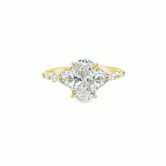 Lab Engagement Ring