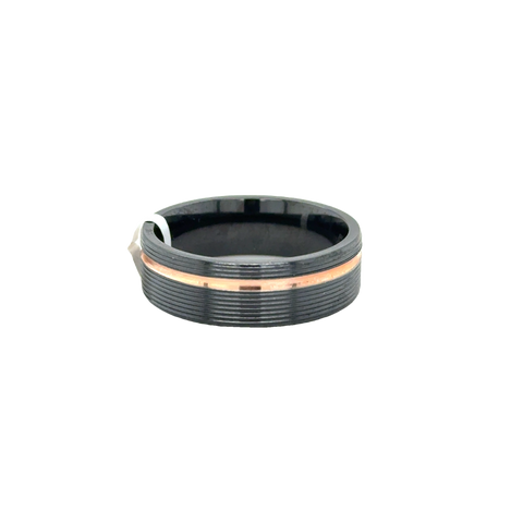 Precious Metal (No Stones) Wedding Bands  -  Men'