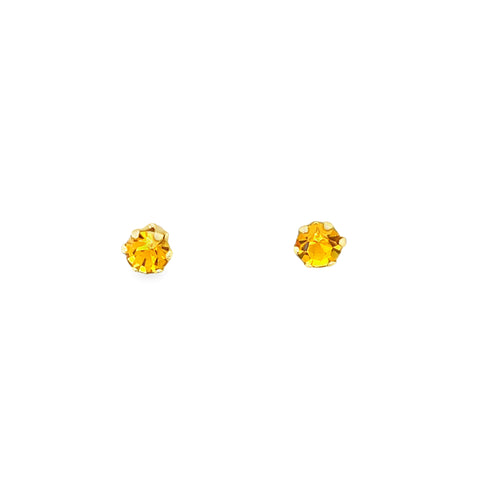 Precious Metal (No Stones) Earring