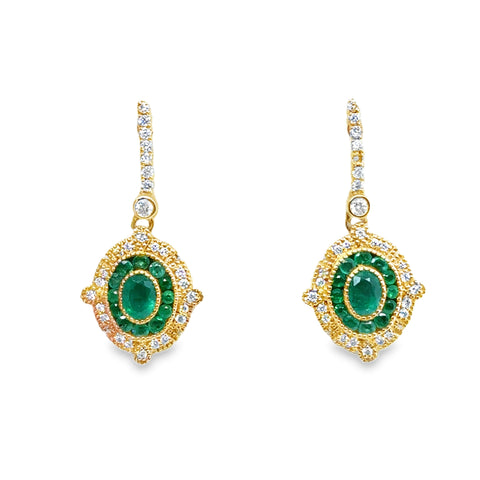Colored Stone Earring