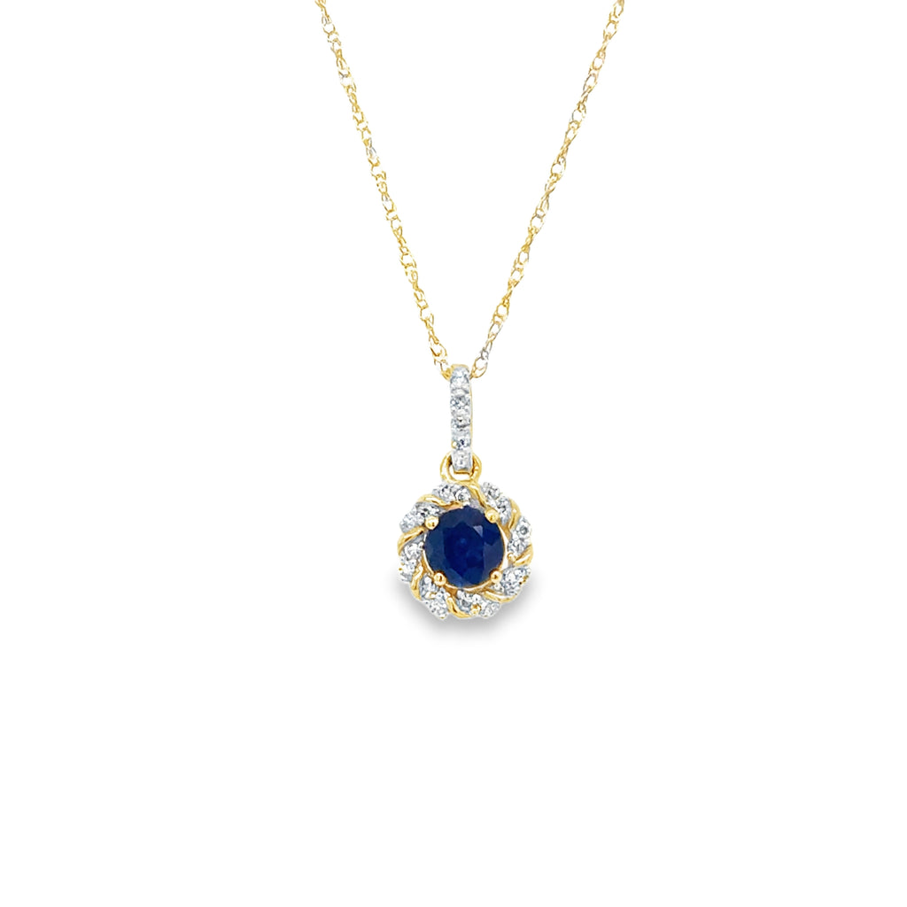 Colored Stone Pendant