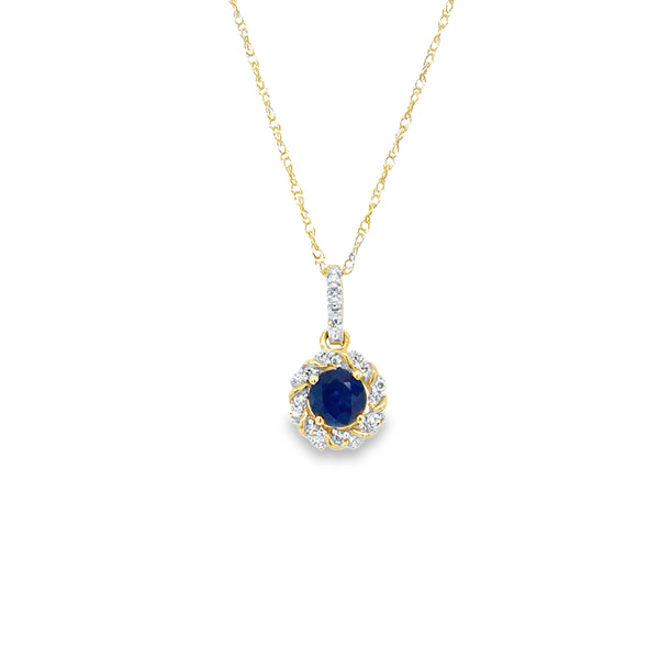 Colored Stone Pendant