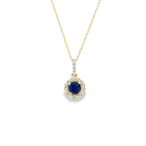 Colored Stone Pendant