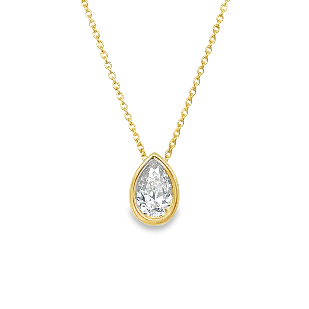 Lab Diamond Pendants/ Necklace