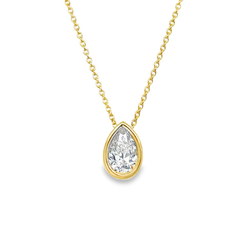 Lab Diamond Pendants/ Necklace