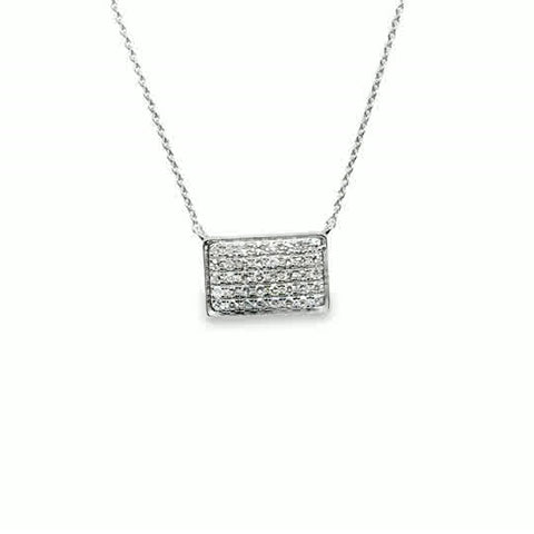 Lab Diamond Pendants/ Necklace
